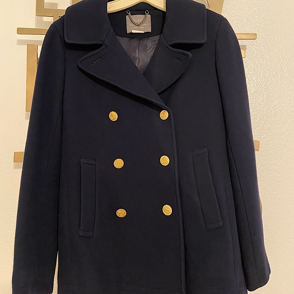 J. Crew Wool Peacoat - Navy (4)